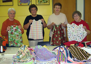 Sewing for Missions ministry of Good Shepherd Parish